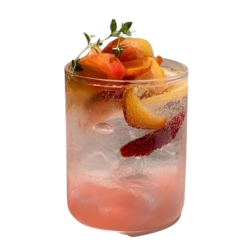 Picture of PEACH SUNSET FIZZ
